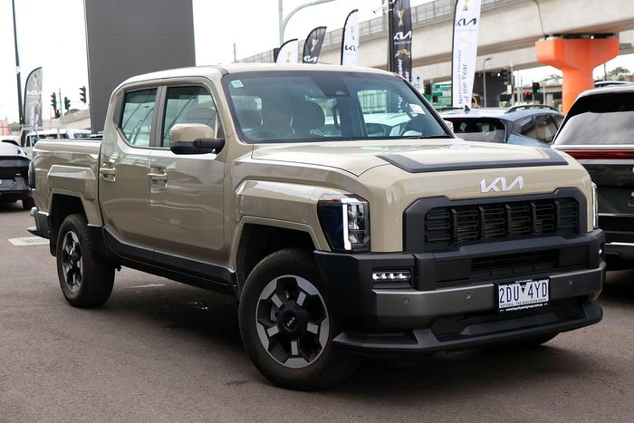 2025 Kia Tasman SX+ TK MY26 4X4 Dual Range Tan Beige
