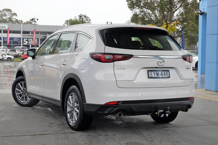 2023 Mazda CX-8 G25 Sport KG Series Rhodium White