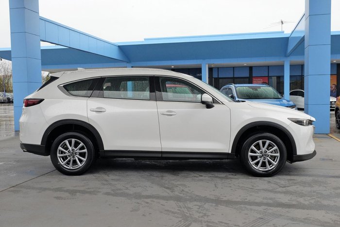 2023 Mazda CX-8 G25 Sport KG Series Rhodium White