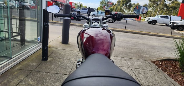 2024 Triumph BONNEVILLE SPEED TWIN 1200 MAROON