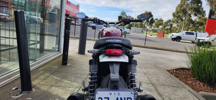 2024 Triumph BONNEVILLE SPEED TWIN 1200 MAROON