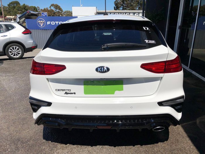 2019 Kia Cerato Sport BD MY20 Clear White