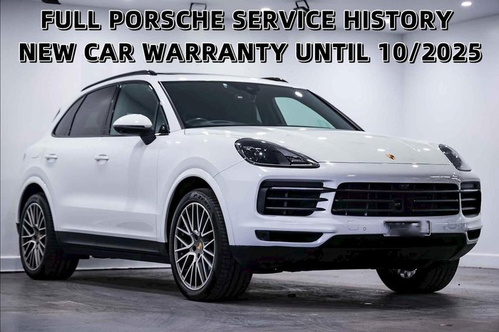 2022 Porsche Cayenne Platinum Edition 9YA MY22 4X4 On Demand White