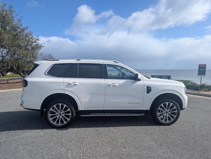 2024 Ford Everest Platinum MY24.50 4X4 Dual Range Arctic White