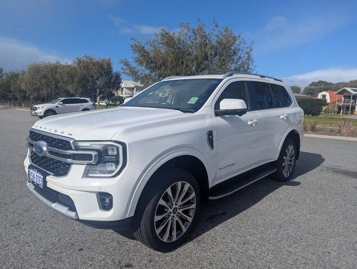 2024 Ford Everest Platinum MY24.50 4X4 Dual Range Arctic White