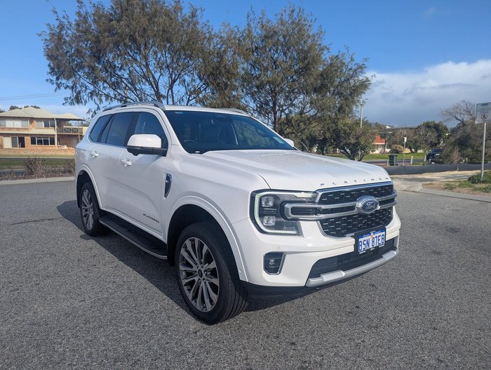 2024 Ford Everest Platinum MY24.50 4X4 Dual Range Arctic White