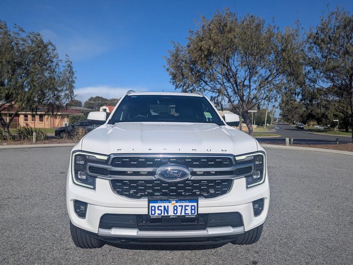 2024 Ford Everest Platinum MY24.50 4X4 Dual Range Arctic White