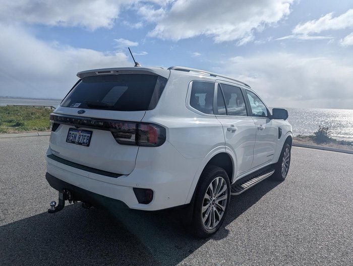 2024 Ford Everest Platinum MY24.50 4X4 Dual Range Arctic White