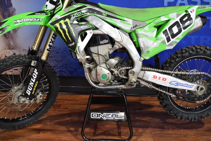 2019 Kawasaki KX450 Green