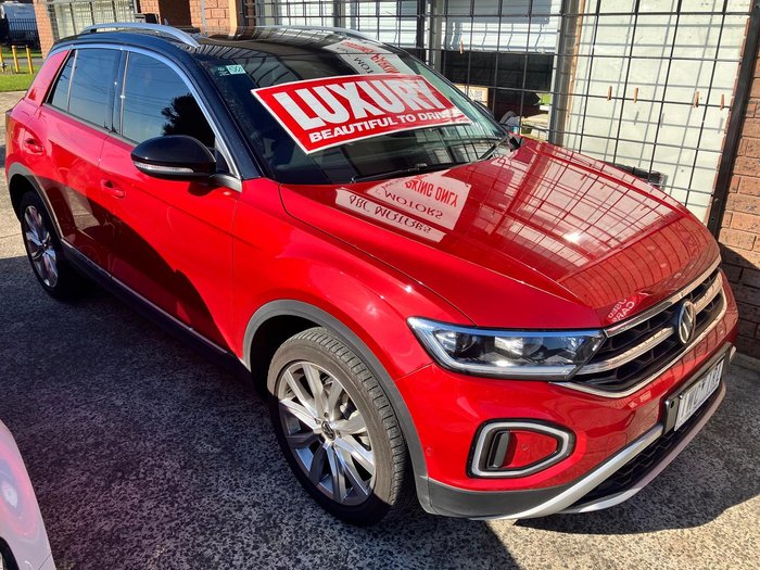 2022 Volkswagen T-Roc 110TSI Style D11 MY22 Kings Red