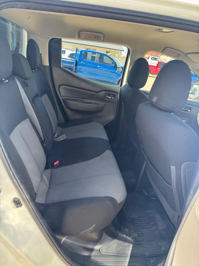 2018 Mitsubishi Triton GLX+ MQ MY18 4X4 Dual Range White