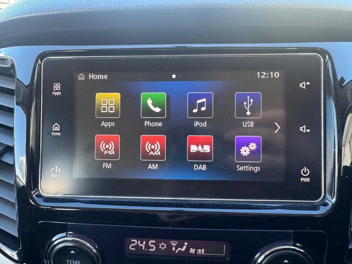 2018 Mitsubishi Triton GLX+ MQ MY18 4X4 Dual Range White