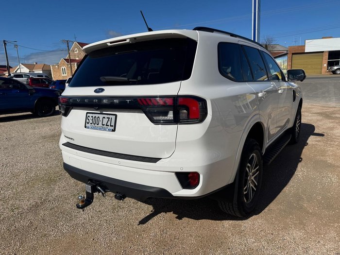 2024 Ford Everest Trend MY24.50 4X4 Dual Range Arctic White