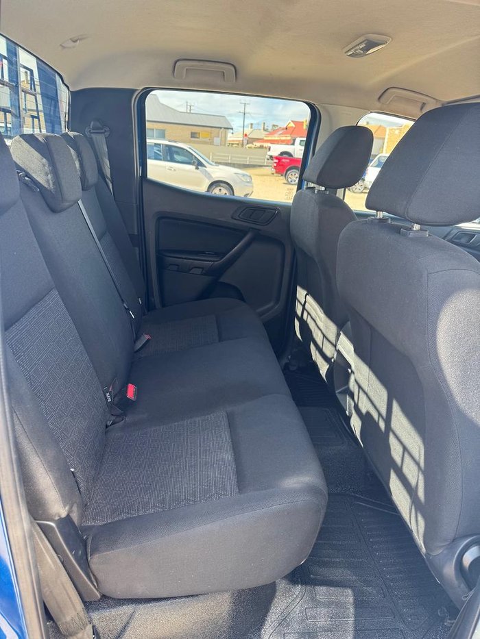 2021 Ford Ranger XL PX MkIII MY21.25 4X4 Dual Range Lightning Blue