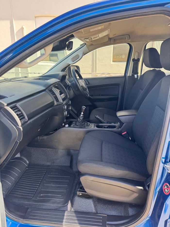 2021 Ford Ranger XL PX MkIII MY21.25 4X4 Dual Range Lightning Blue