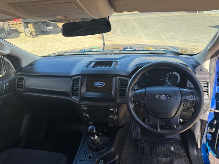 2021 Ford Ranger XL PX MkIII MY21.25 4X4 Dual Range Lightning Blue