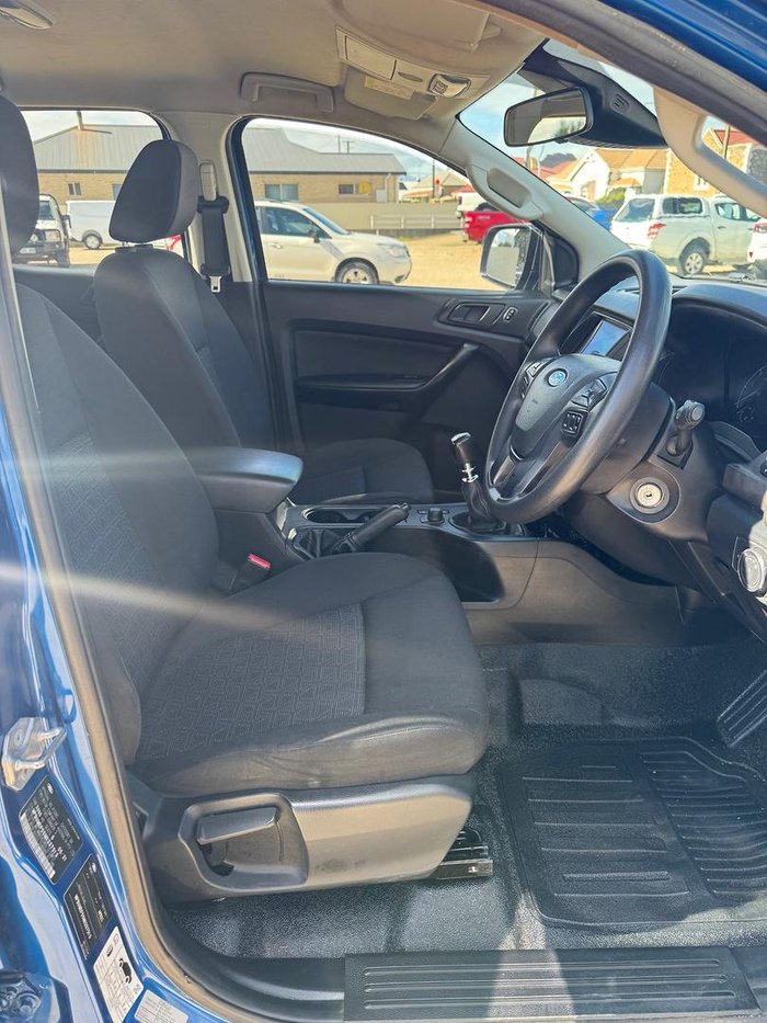 2021 Ford Ranger XL PX MkIII MY21.25 4X4 Dual Range Lightning Blue