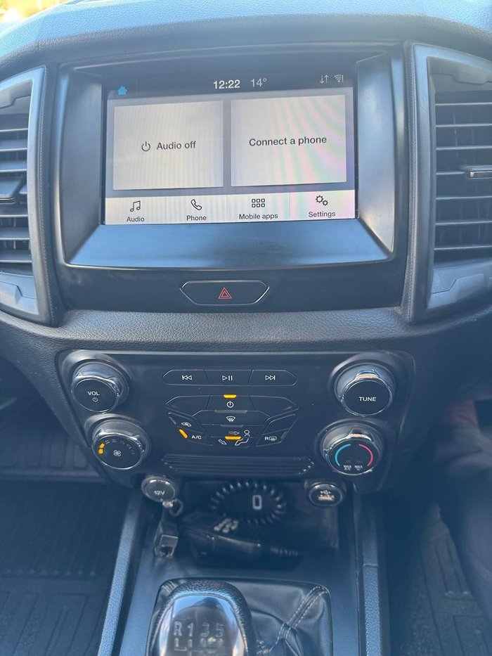 2021 Ford Ranger XL PX MkIII MY21.25 4X4 Dual Range Lightning Blue