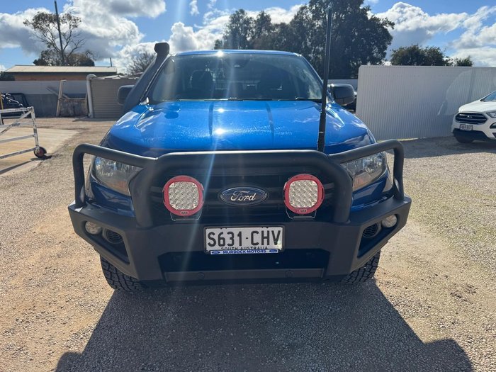 2021 Ford Ranger XL PX MkIII MY21.25 4X4 Dual Range Lightning Blue