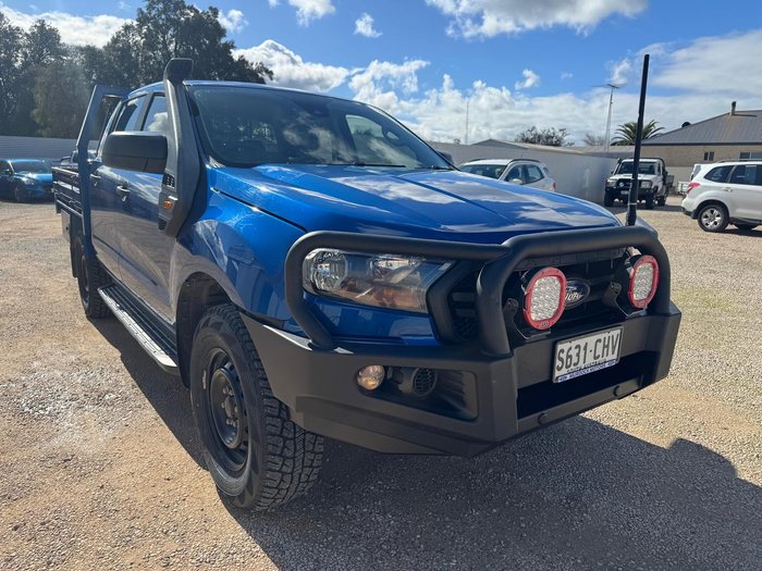 2021 Ford Ranger XL PX MkIII MY21.25 4X4 Dual Range Lightning Blue