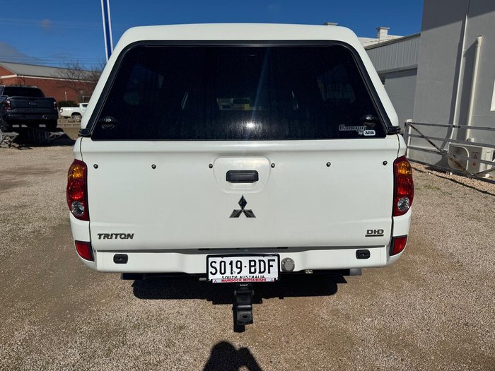 2014 Mitsubishi Triton GLX MN MY15 4X4 Dual Range White