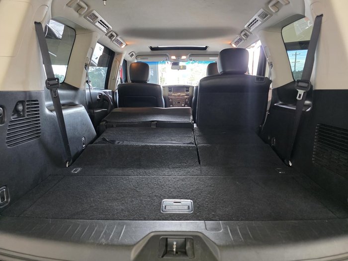 2019 Nissan Patrol Ti Y62 Series 4 4X4 Dual Range Black Obsidian