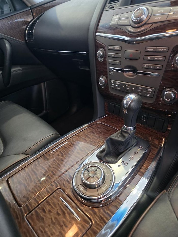 2019 Nissan Patrol Ti Y62 Series 4 4X4 Dual Range Black Obsidian
