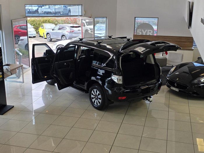 2019 Nissan Patrol Ti Y62 Series 4 4X4 Dual Range Black Obsidian