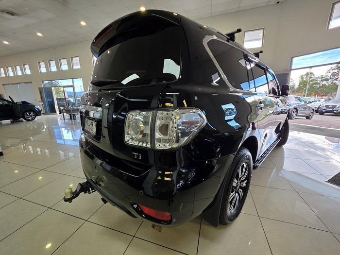 2019 Nissan Patrol Ti Y62 Series 4 4X4 Dual Range Black Obsidian