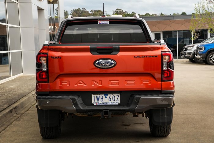 2022 Ford Ranger Wildtrak MY22 4X4 Dual Range Sedona Orange