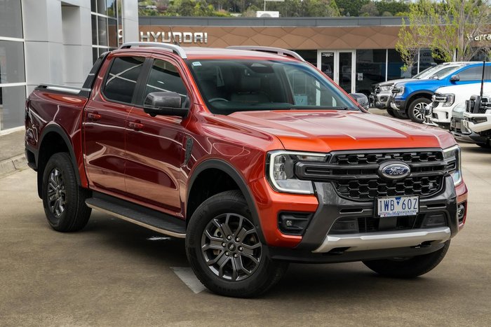 2022 Ford Ranger Wildtrak MY22 4X4 Dual Range Sedona Orange