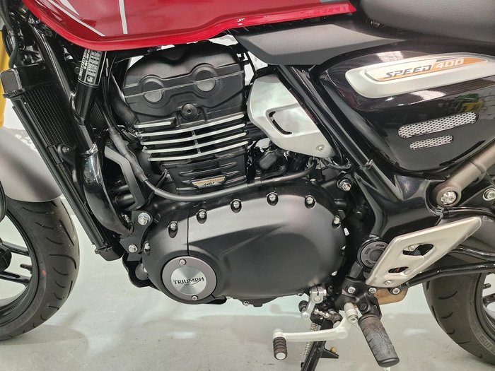 2025 Triumph Speed 400 Speed Four Red