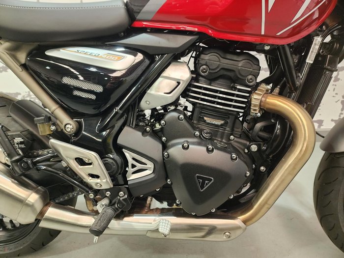 2025 Triumph Speed 400 Speed Four Red