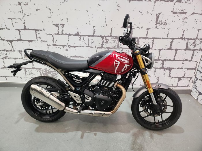 2025 Triumph Speed 400 Speed Four Red