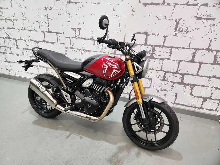 2025 Triumph Speed 400 Speed Four Red
