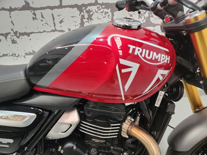 2025 Triumph Speed 400 Speed Four Red