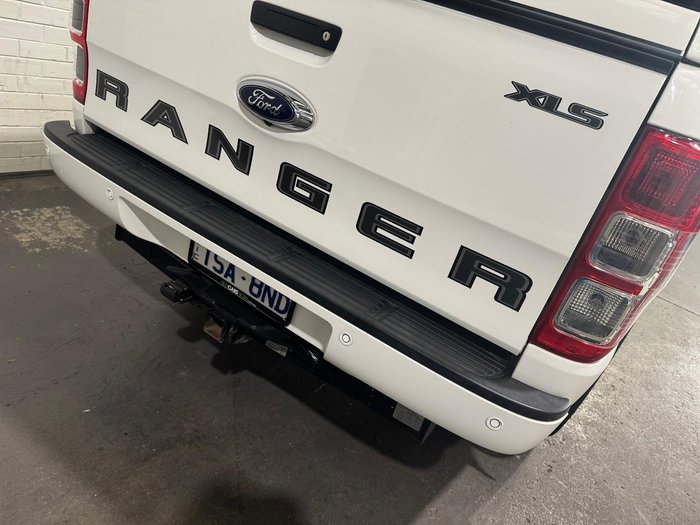 2021 Ford Ranger XLS PX MkIII MY21.25 4X4 Dual Range Arctic White