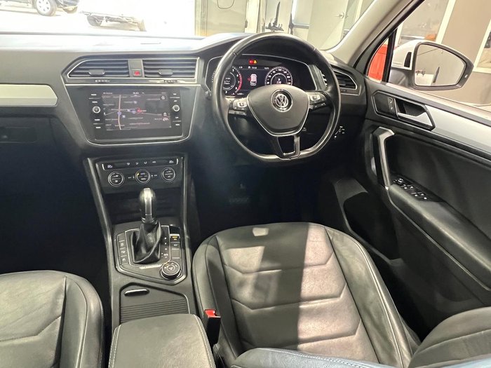 2018 Volkswagen Tiguan 132TSI Comfortline 5N MY18 Four Wheel Drive Pure White