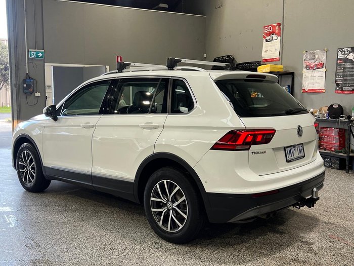 2018 Volkswagen Tiguan 132TSI Comfortline 5N MY18 Four Wheel Drive Pure White