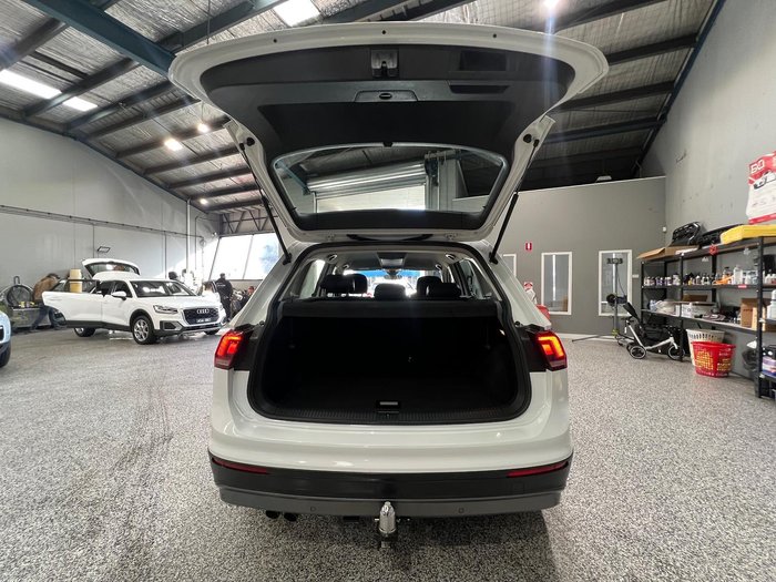 2018 Volkswagen Tiguan 132TSI Comfortline 5N MY18 Four Wheel Drive Pure White