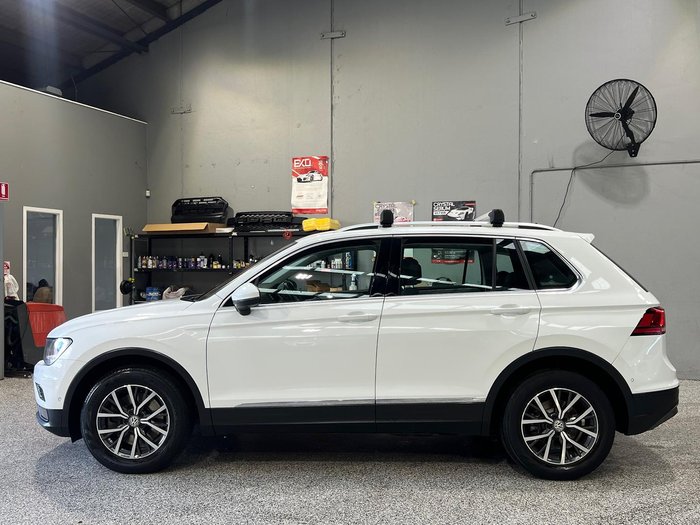 2018 Volkswagen Tiguan 132TSI Comfortline 5N MY18 Four Wheel Drive Pure White