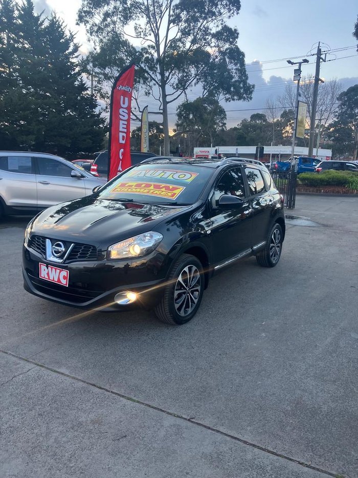 2013 Nissan Dualis Ti-L J10 Series 3 MY12 Pearl Black