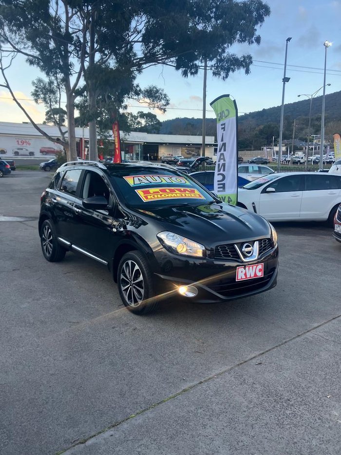 2013 Nissan Dualis Ti-L J10 Series 3 MY12 Pearl Black