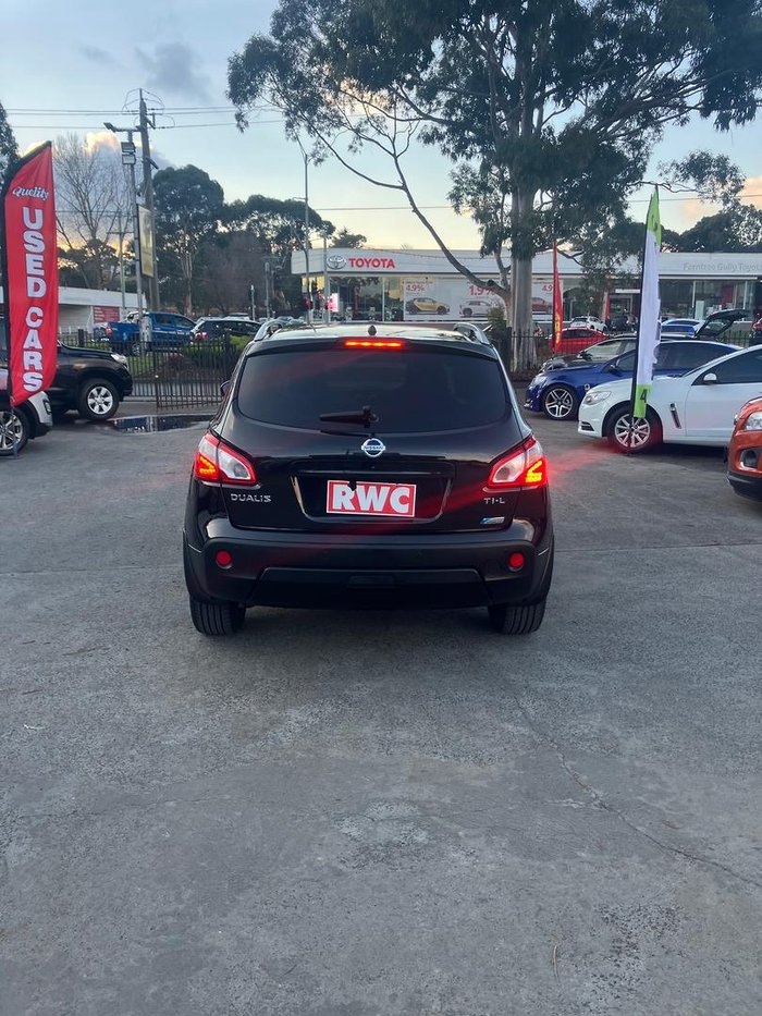 2013 Nissan Dualis Ti-L J10 Series 3 MY12 Pearl Black