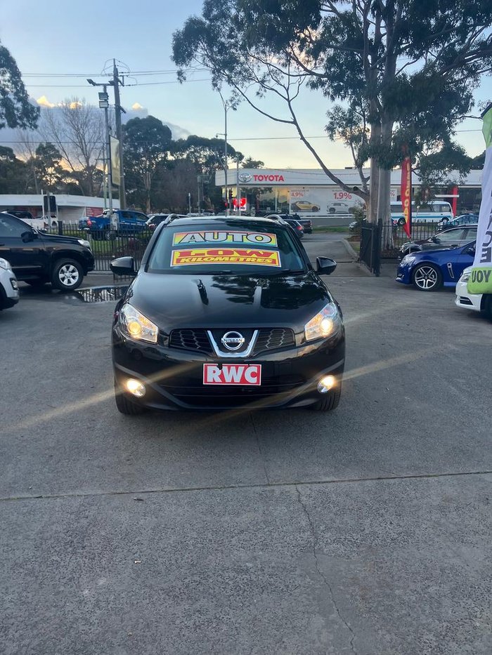 2013 Nissan Dualis Ti-L J10 Series 3 MY12 Pearl Black
