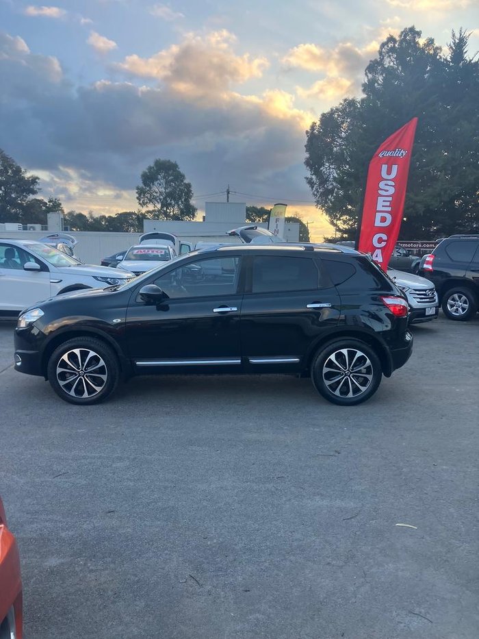 2013 Nissan Dualis Ti-L J10 Series 3 MY12 Pearl Black