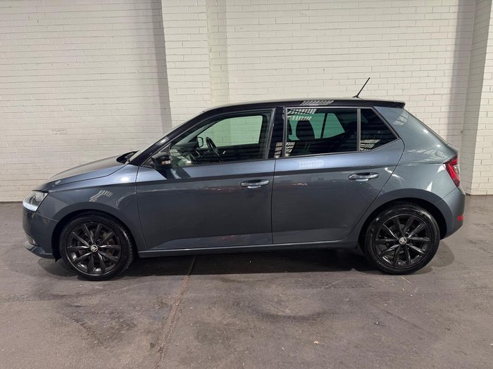 2021 SKODA Fabia 81TSI Run-Out Edition NJ MY21 Quartz Grey