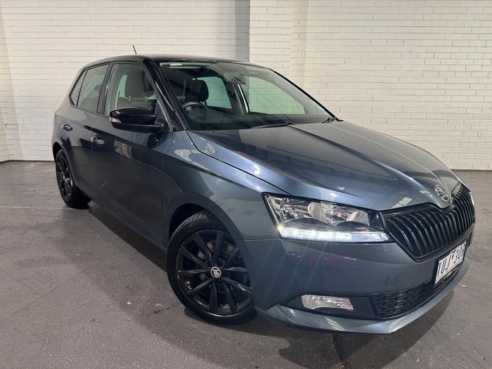 2021 SKODA Fabia 81TSI Run-Out Edition NJ MY21 Quartz Grey