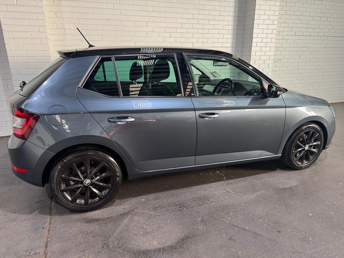 2021 SKODA Fabia 81TSI Run-Out Edition NJ MY21 Quartz Grey