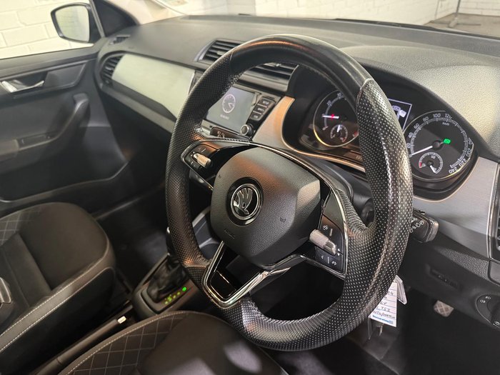 2021 SKODA Fabia 81TSI Run-Out Edition NJ MY21 Quartz Grey